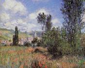 克劳德 莫奈 : Lane in the Poppy Fields, Ile Saint-Martin